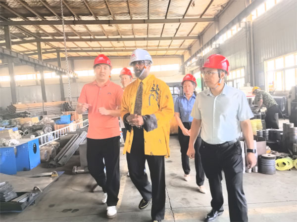 跨國界，筑橋梁丨熱烈歡迎非洲客戶到高飛股份參觀考察